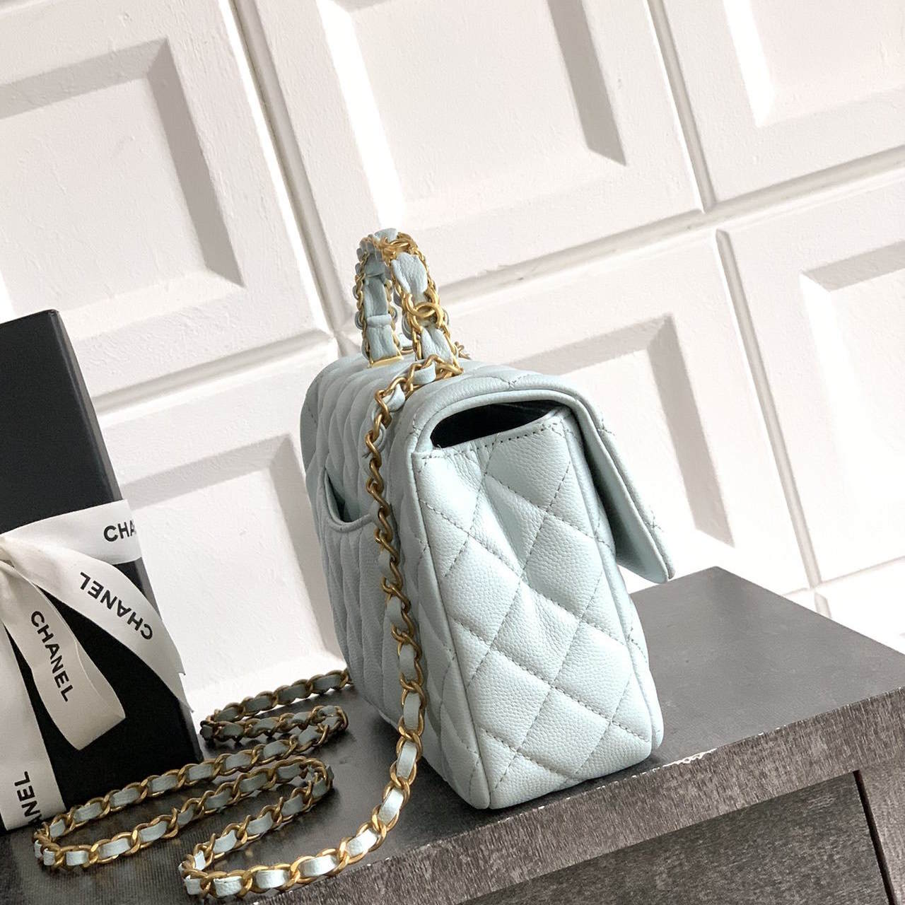 CHL  Bag  4 Color's  Jeweled Handle 22 cm
