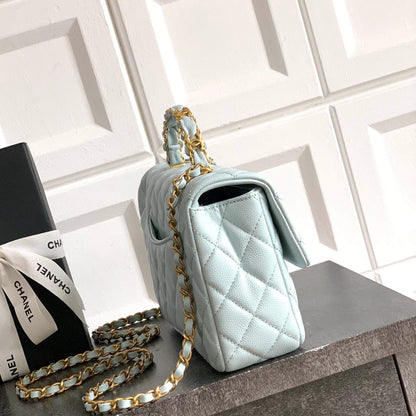 CHL  Bag  4 Color's  Jeweled Handle 22 cm