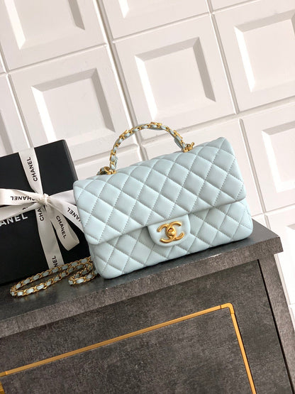 CHL  Bag  4 Color's  Jeweled Handle 22 cm