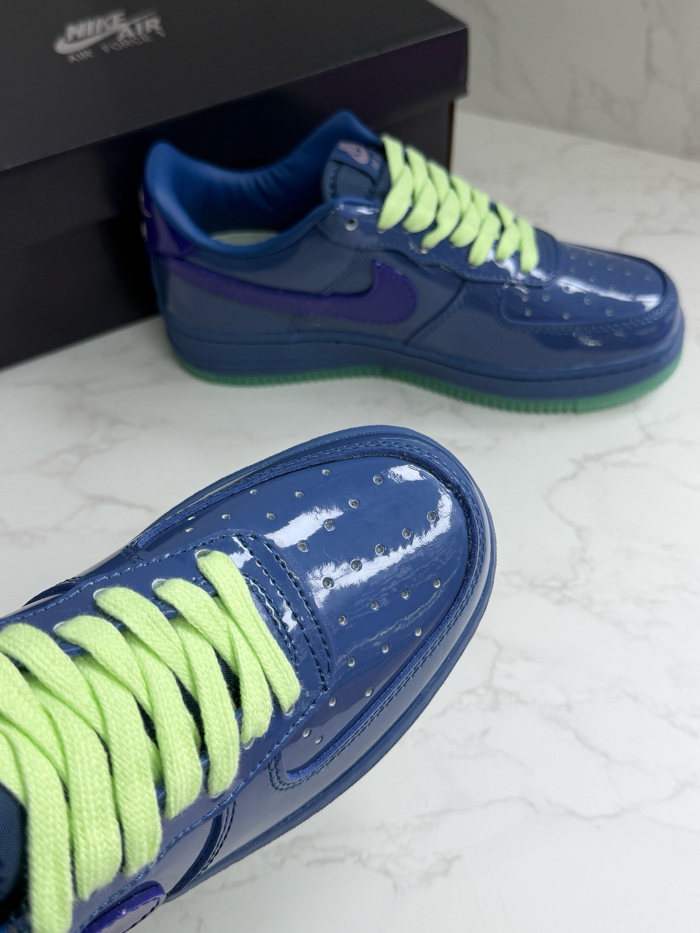 N*ke Air Force 1  Mystic Ice Sneakers 3 Color's