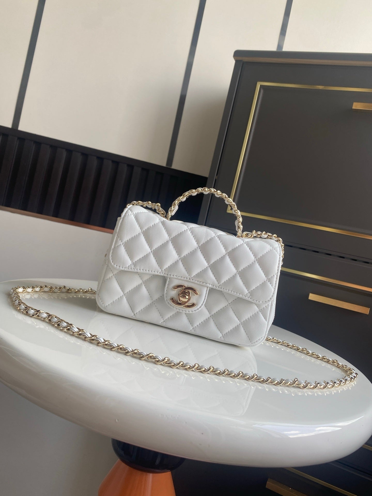 CHL Bag Jewel handle 2 Color's