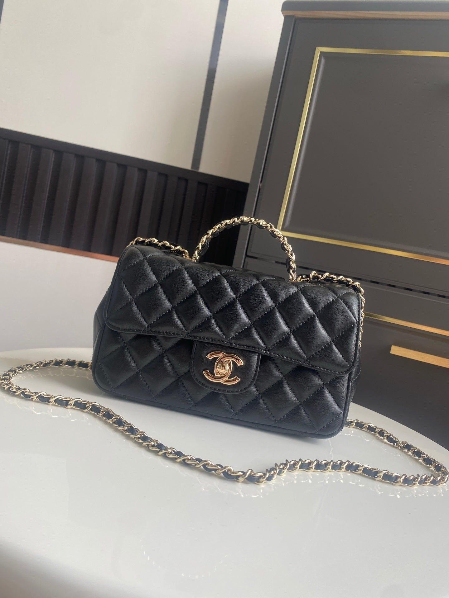 CHL Bag Jewel handle 2 Color's