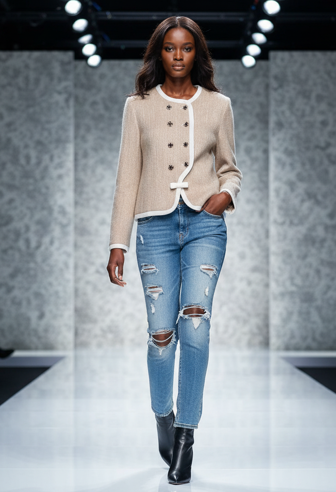 CHL Jacket  Wool Woman  2 Color's