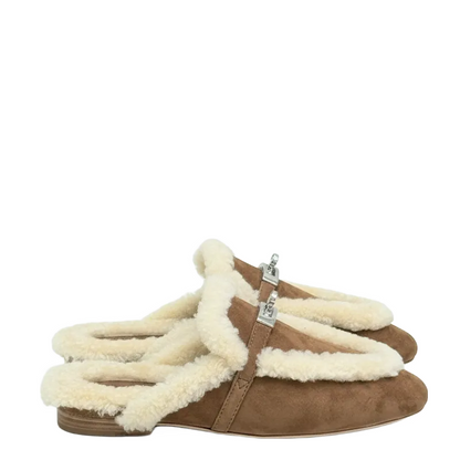 HRM shearling Shoes  Mule Woman