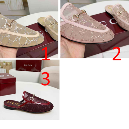 GU Mule Slippers  Woman  3 Color's 42
