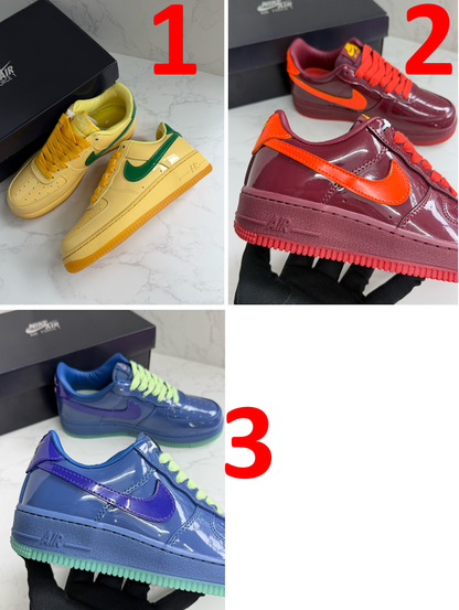 N*ke Air Force 1  Mystic Ice Sneakers 3 Color's