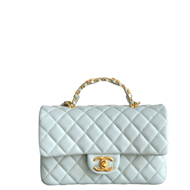 CHL  Bag  4 Color's  Jeweled Handle 22 cm