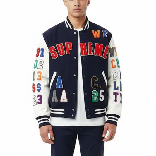 SUPR*ME Jacket Baseball Varsity Bomber