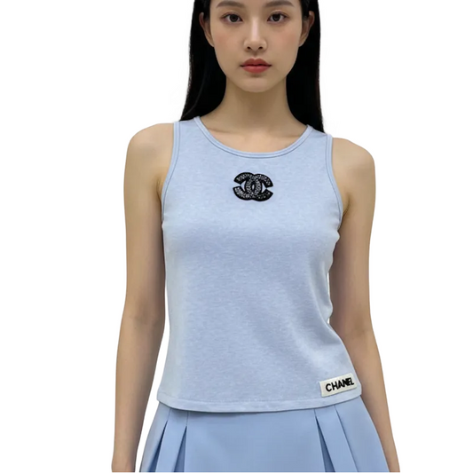 CHL Woman sweater sleeveless  2 Color's