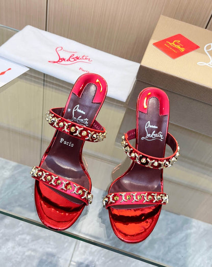 LABUTIN  Party Shoes Sandals   Woman 3 Color's 42