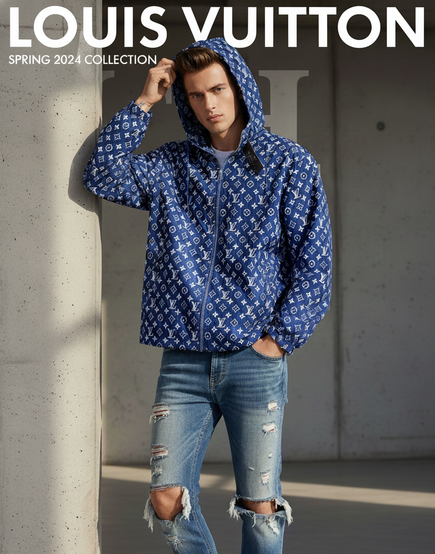 LU  Man Jacket Windbreak Hoodie