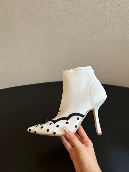 CHD Boots Woman Heels Low 2 Colo's