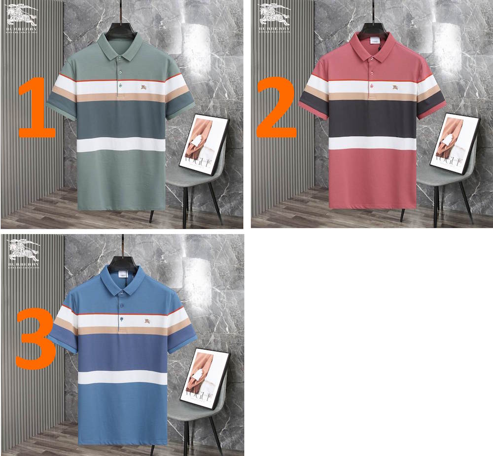 BURBBER  T-shirt  3 Color 's Polo