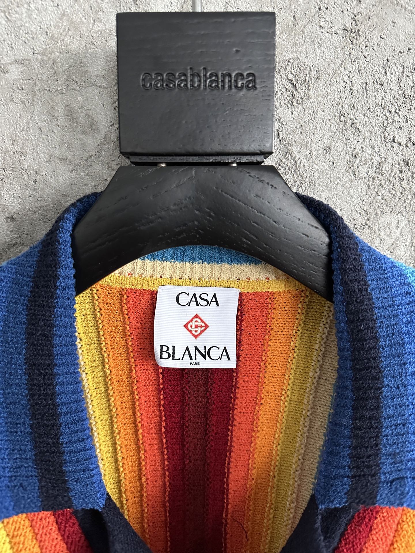 CASA BLANC gradient towelling Jacket  Man