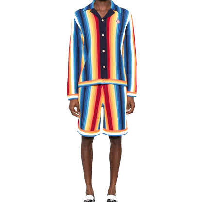 CASA BLANC gradient towelling Jacket  Man