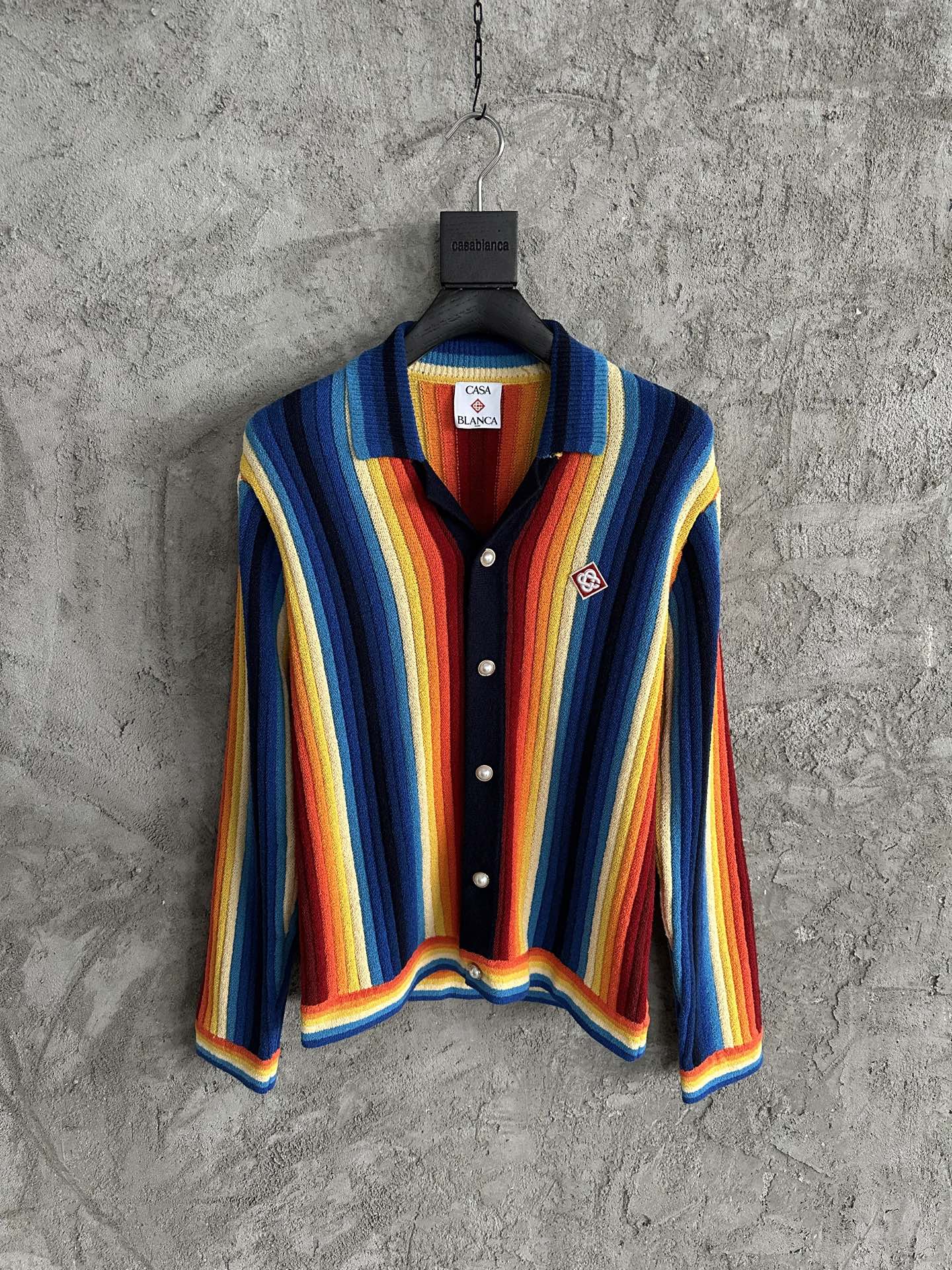 CASA BLANC gradient towelling Jacket  Man