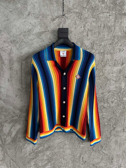 CASA BLANC gradient towelling Jacket  Man