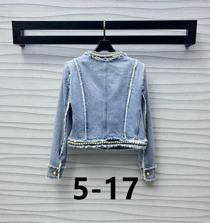 BALM Denim & Pearl Jacket  Set Limited
