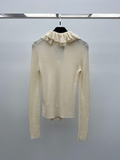 CHD Ruched Cardigan Sweater  woman  2 Color 's Ioff