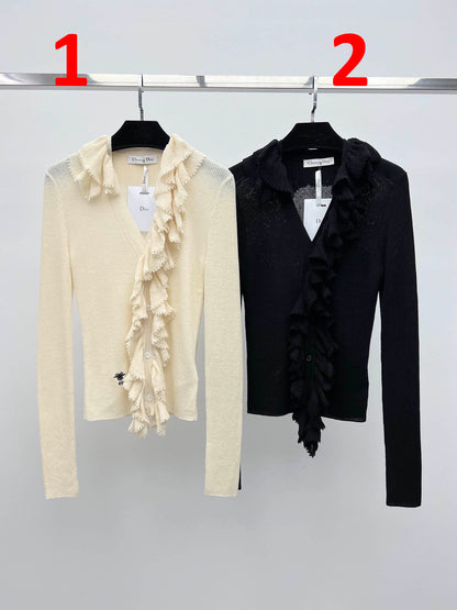 CHD Ruched Cardigan Sweater  woman  2 Color 's Ioff