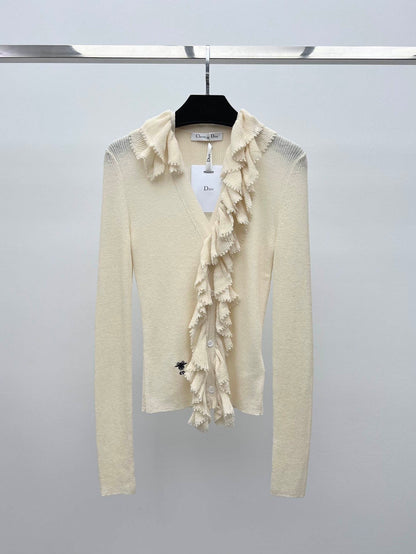 CHD Ruched Cardigan Sweater  woman  2 Color 's Ioff