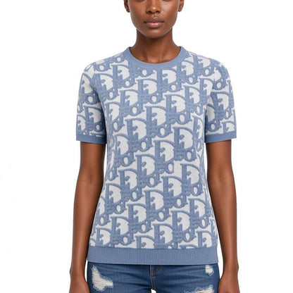 CHD Woman  T- Shirt short sleeve Knitted