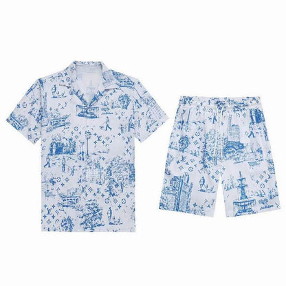 LU Man Sport Suits Summer  2 Color's