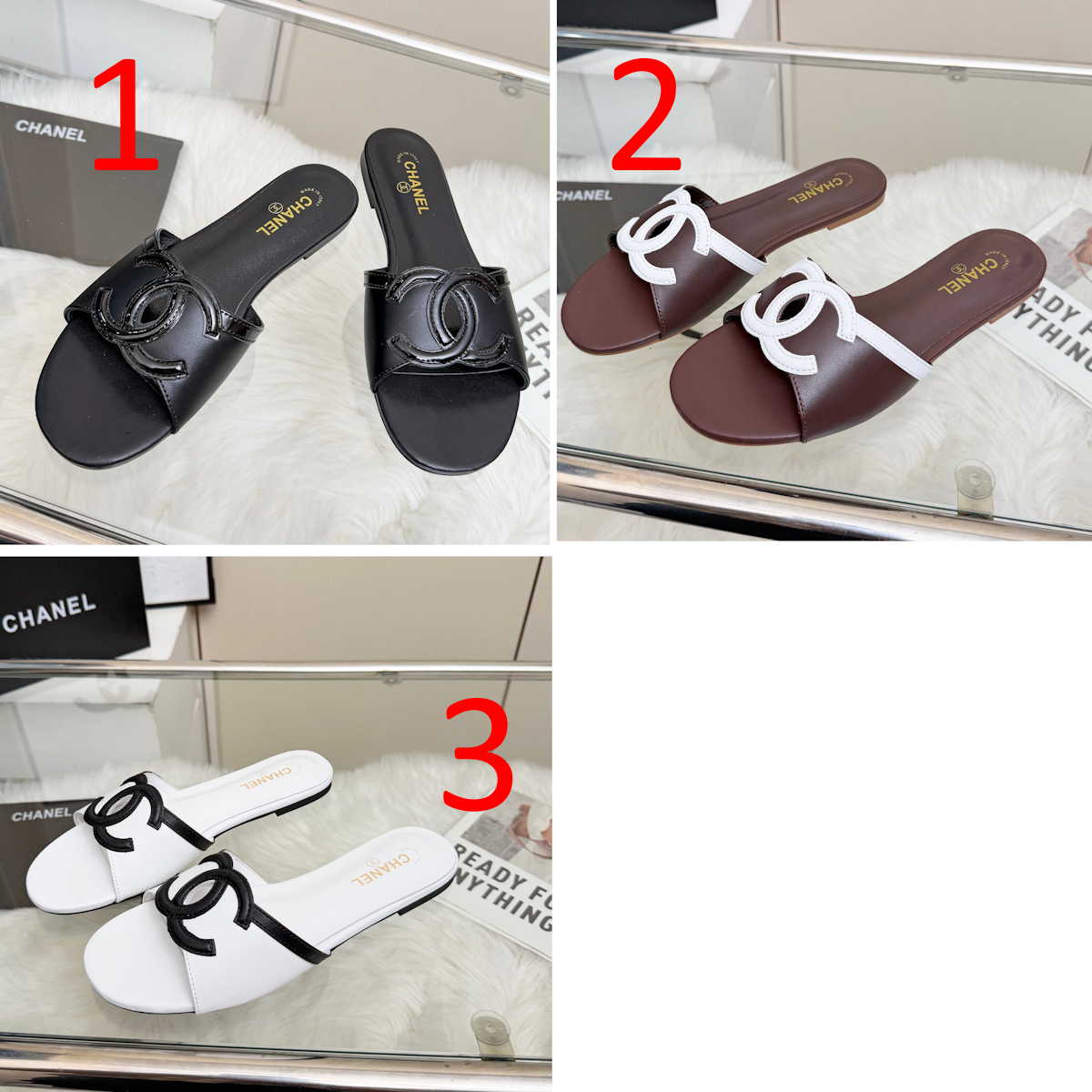 CHL Slippers  Woman  3 Color's 42