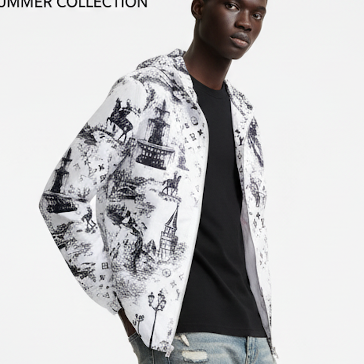 LU  Man Jacket Windbreak Hoodie