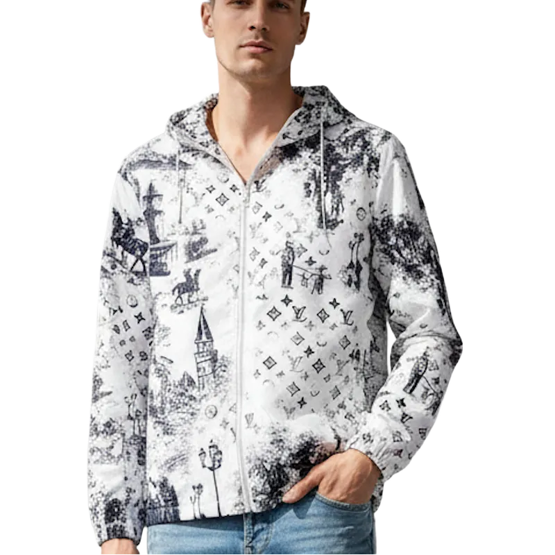 LU  Man Jacket Windbreak Hoodie