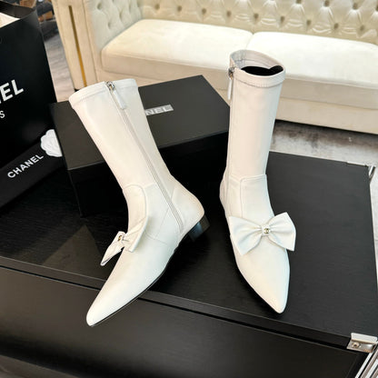 CHL Boots Woman Stretch Leather Low 3 Color's