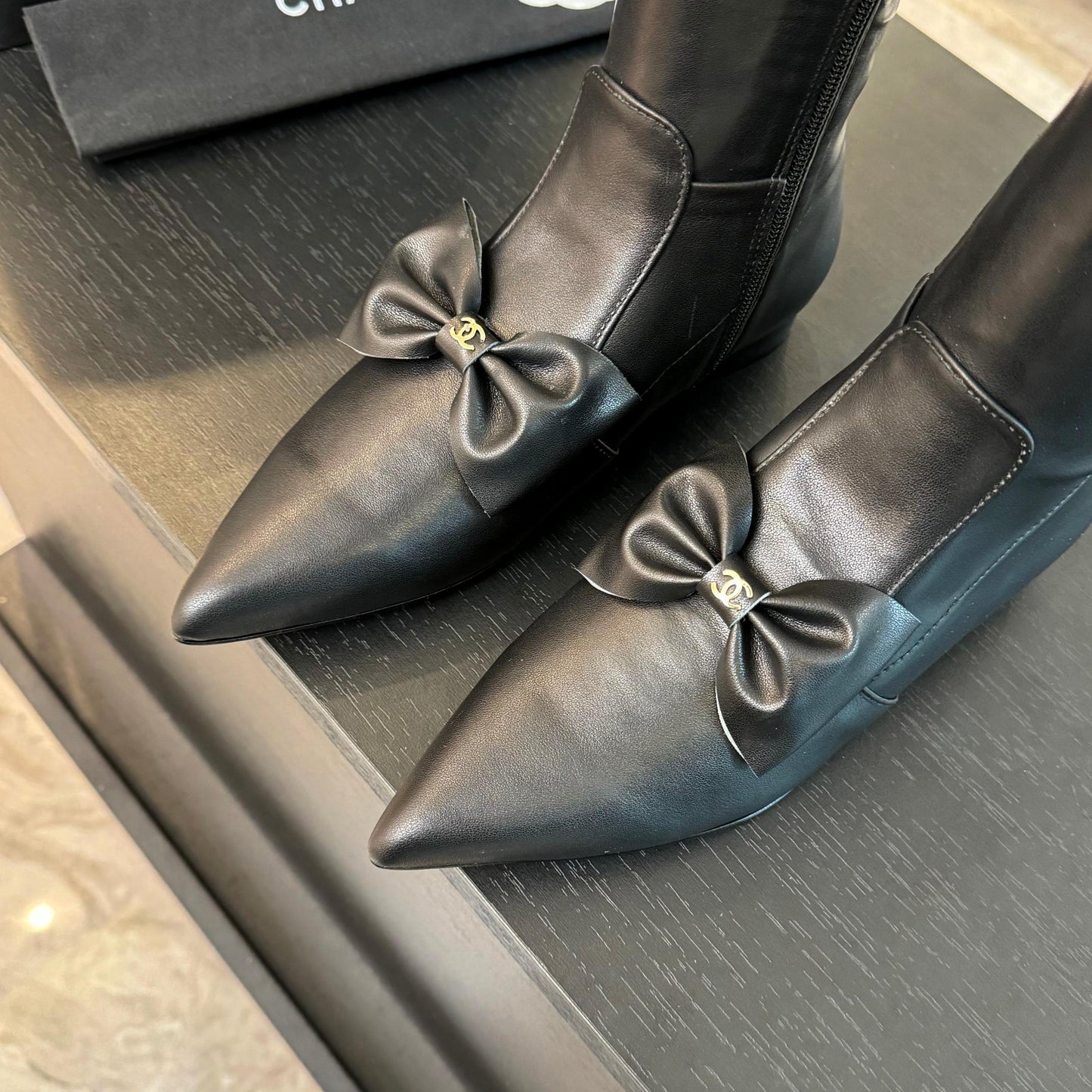 CHL Boots Woman Stretch Leather Low 3 Color's