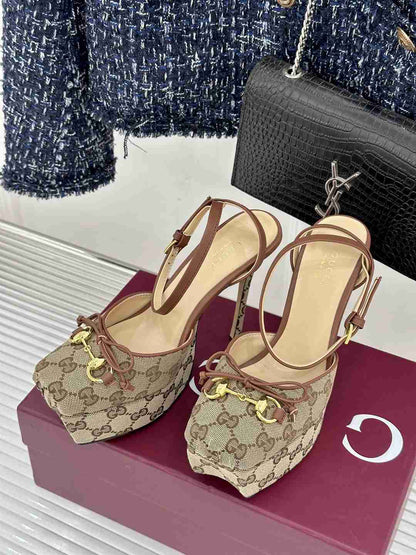 GU Shoes  Wedge  platform  Woman
