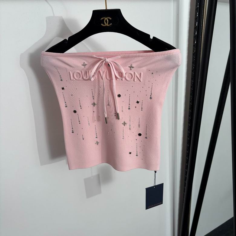 LU Woman T- Shirt sweater strapless  3 Color's