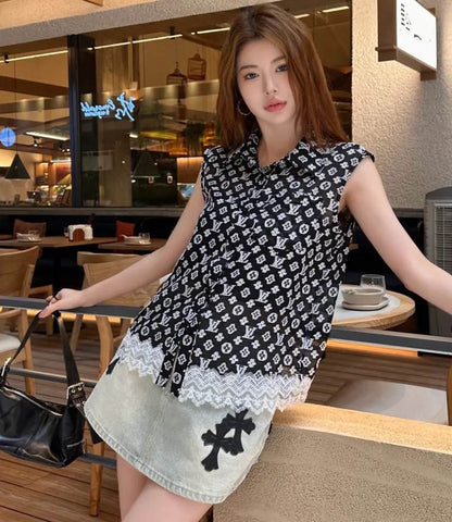 LU transparent lace Jacket Vest  Woman  Limited