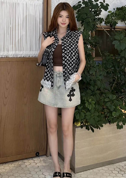 LU transparent lace Jacket Vest  Woman  Limited