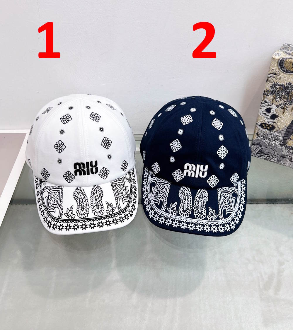 MIU MI Cap Hat 2 Color's IOF