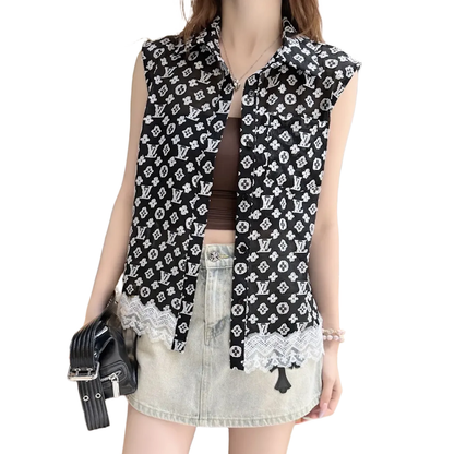 LU transparent lace Jacket Vest  Woman  Limited
