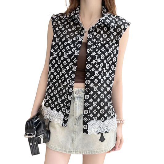 LU transparent lace Jacket Vest  Woman  Limited