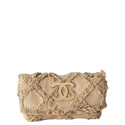 CHL Quilted Tweed Bag  27 cm