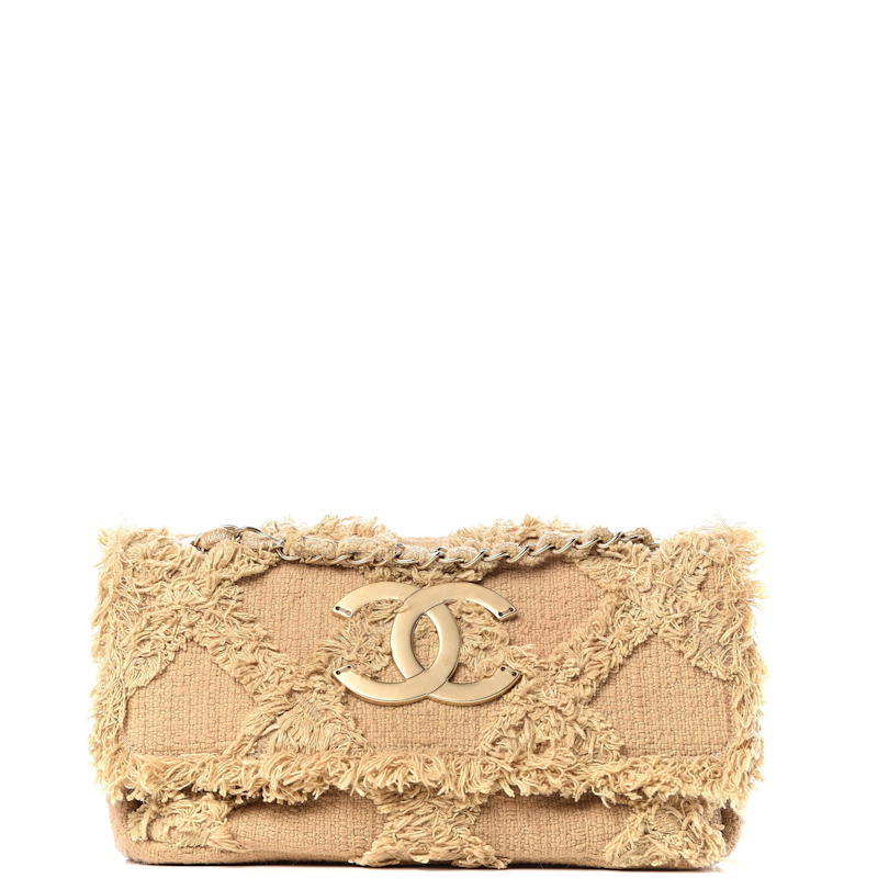 CHL Quilted Tweed Bag  27 cm