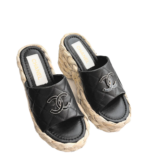 CHL  Sandals Slippers Wedge Platform 2 Color's