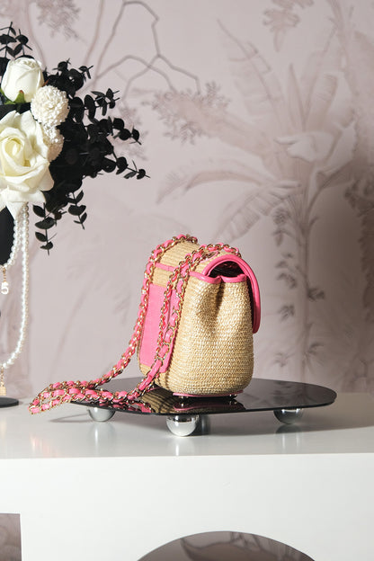 CHL Straw Bag  25 cm