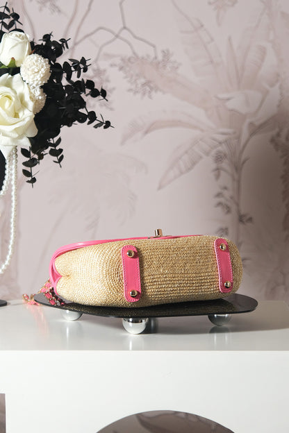 CHL Straw Bag  25 cm