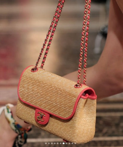 CHL Straw Bag  25 cm
