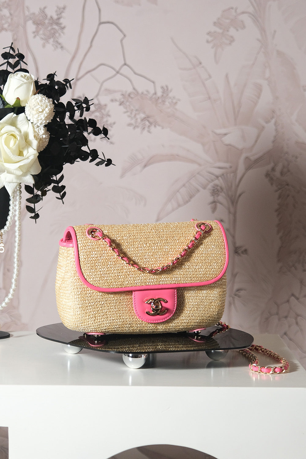 CHL Straw Bag  25 cm