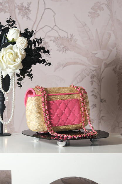 CHL Straw Bag  25 cm