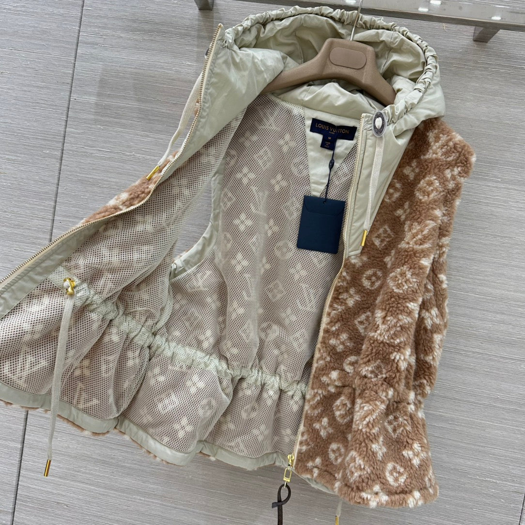LU  monogram Woman Vest Jacket