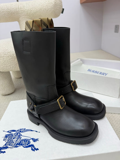 BURBBER Woman Boots Combat