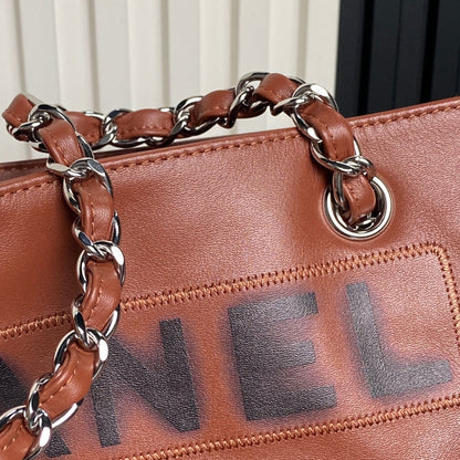 CHL Shopping  Bag  Silver chain  38 cm  3 Color's